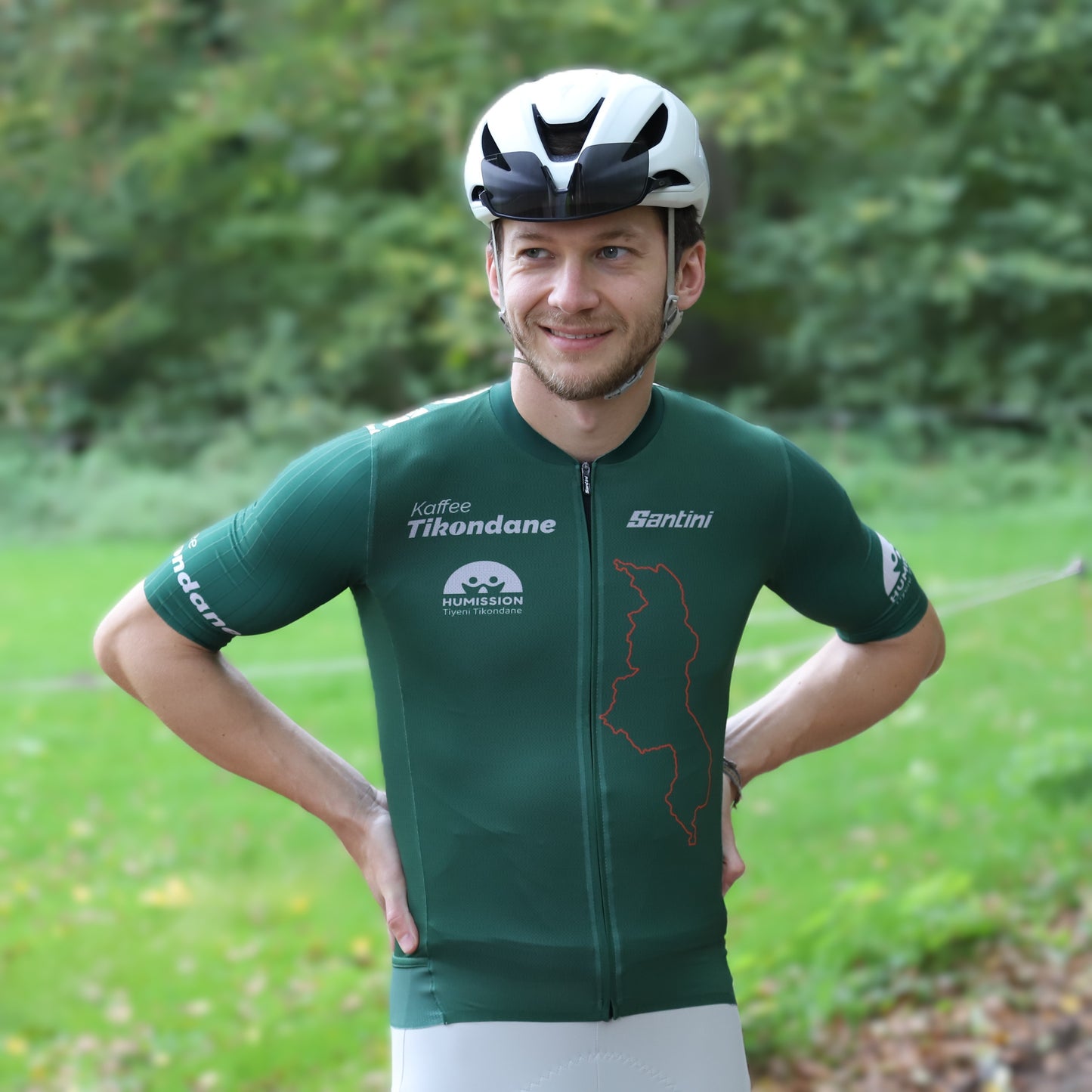 Kaffee Tikondane x Santini Cycling Jersey - Saison 25/26